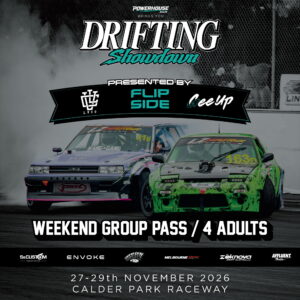 DRIFT SHOWDOWN - GROUP PASS 4 ADULTS WEEKEND